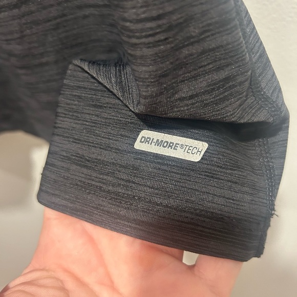 ATHLETIC WORKS size M dark gray racer back tank top - Picture 2 of 4